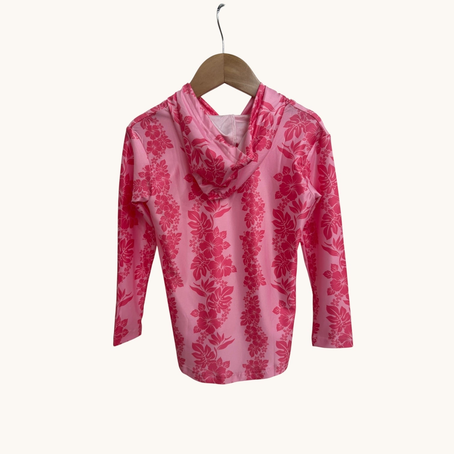 Pink Mauna Lani Dri Fit hooded Long sleeve - Sweet Sweet Honey Hawaii