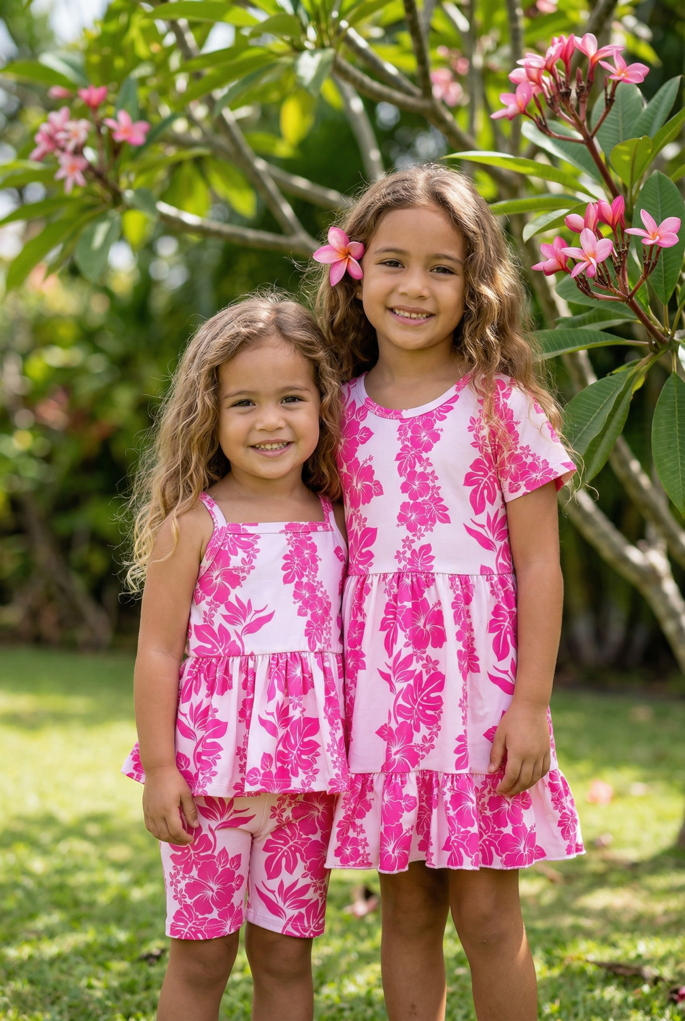 Pink Mauna Lani Tee Dress - Sweet Sweet Honey Hawaii