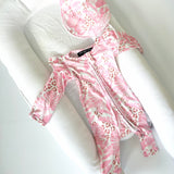 Pink Tropical Jungle Flutter Pajama - Sweet Sweet Honey Hawaii