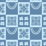 PRE - ORDER: Large: Baby Blue Ho'opili / Ilima Quilt - Sweet Sweet Honey Hawaii