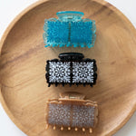 Quilt Claw Clip - Sweet Sweet Honey Hawaii