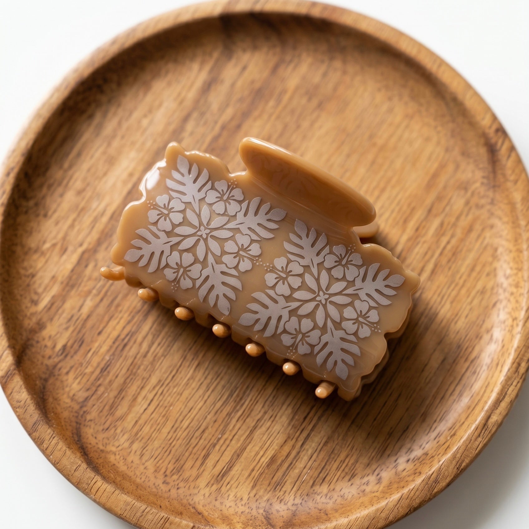 Quilt Claw Clip - Sweet Sweet Honey Hawaii