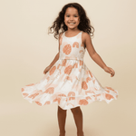 Rainbow Monstera Brooklyn Dress - Sweet Sweet Honey Hawaii