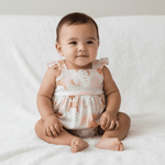 Rainbow Monstera Emma onesie - Sweet Sweet Honey Hawaii