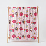 Medium: Rainbow/Seashells Minky Blanket
