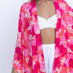 Sunset of Wailea Women's Kimono - Sweet Sweet Honey Hawaii