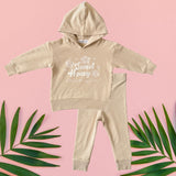 Sweet Honey Cream hoodie/jogger set - Sweet Sweet Honey Hawaii