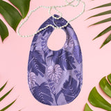 Tropical Palm|Purple Bib - Sweet Sweet Honey Hawaii