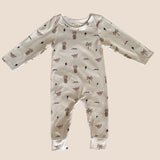 Westside Cream Pajama - Sweet Sweet Honey Hawaii