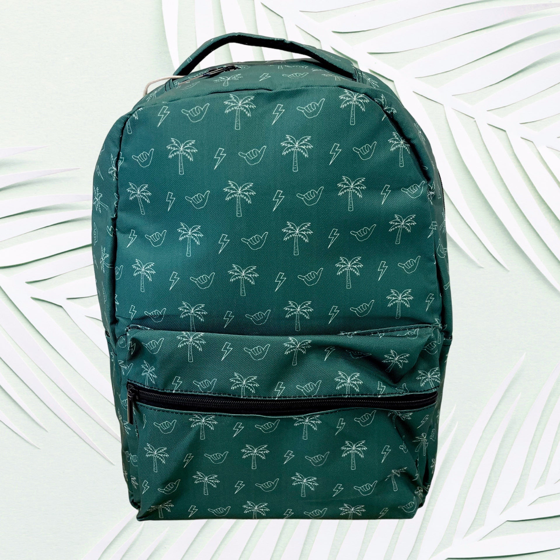 Westside Hunter Green Backpack - Sweet Sweet Honey Hawaii