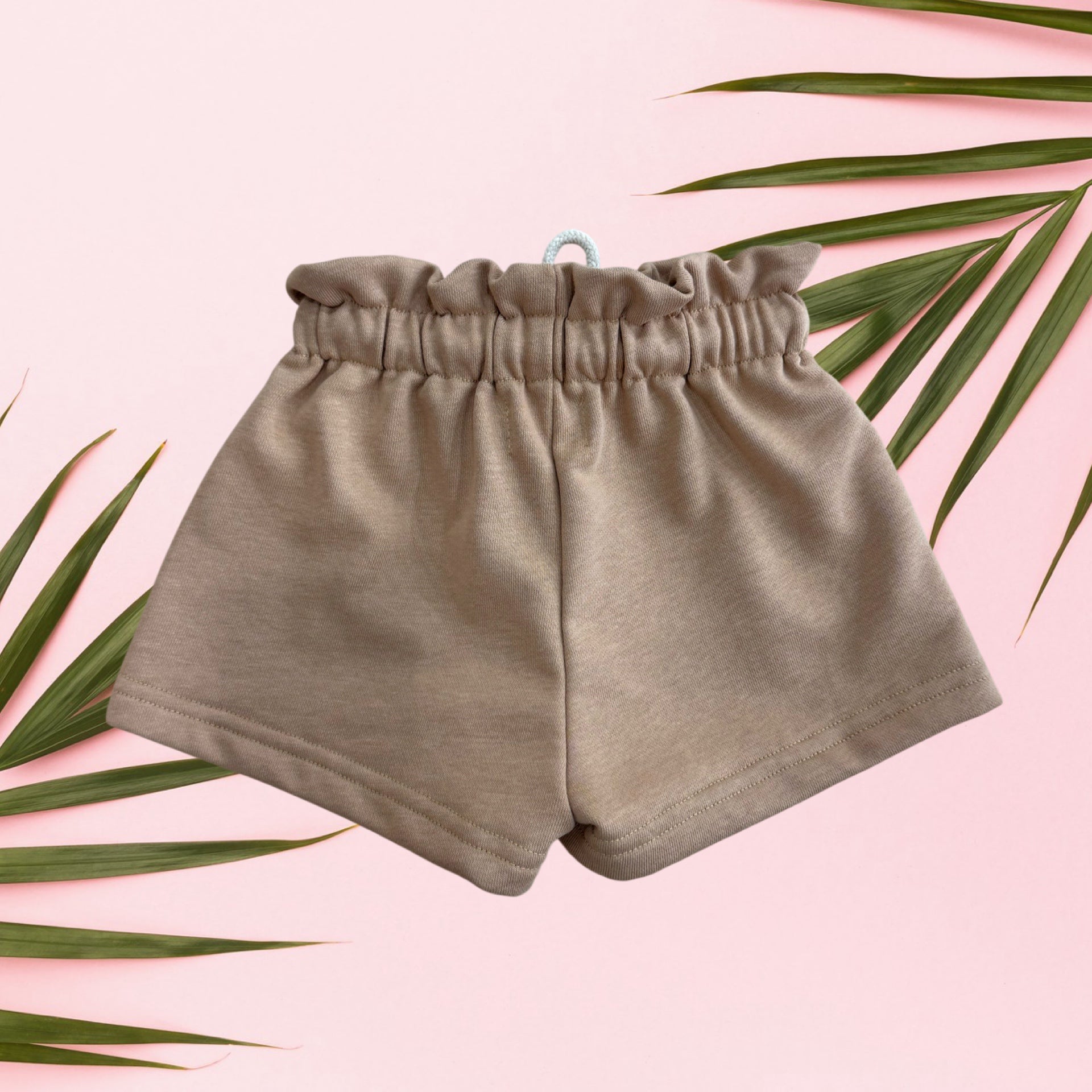 White Quilt Brown Shorts - Sweet Sweet Honey Hawaii