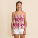 Women's Island Blush Ka'a Tube Top - Sweet Sweet Honey Hawaii
