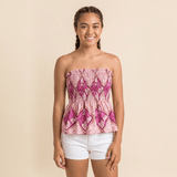 Women's Island Blush Ka'a Tube Top - Sweet Sweet Honey Hawaii