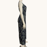 Women's Midnight Palm Tiffany Jumpsuit - Sweet Sweet Honey Hawaii