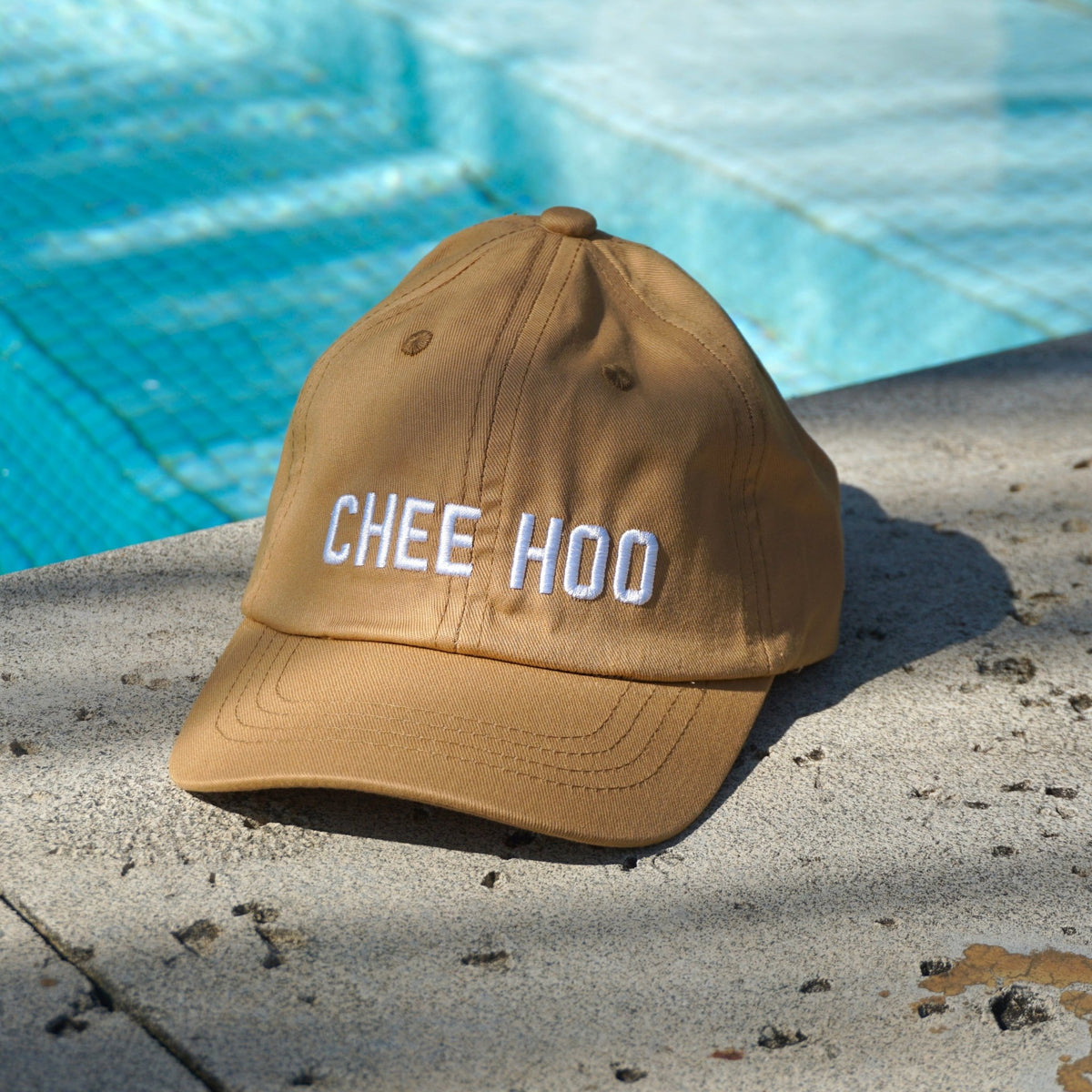 Chee Hoo Kid's Dad Hat | Brown - Sweet Sweet Honey Hawaii