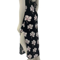 Midnight Hibiscus Slit Dress - Sweet Sweet Honey Hawaii