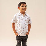 Westside Cream Collared Shirt - Sweet Sweet Honey Hawaii